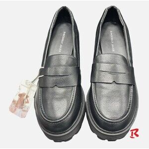 Sincerely Jules Rocker Platform Loafers  Black WOMENS SIZE 10M